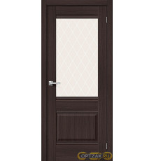 ДП ЭКО Прима-3 Wenge Melinga White Сrystal 200*60