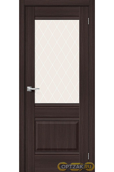 ДП ЭКО Прима-3 Wenge Melinga White Сrystal 200*60