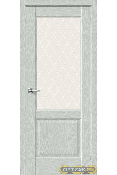 ДП ЭКО Неоклассик-33 Grey Wood White Сrystal 200*60
