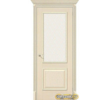 Дверь ЭКО Классико-13 Ivory White Crystal 200*60
