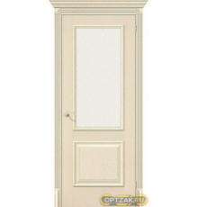 Дверь ЭКО Классико-13 Ivory White Crystal 200*60