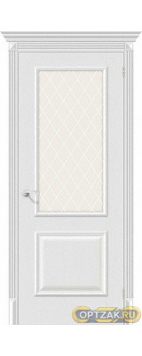 Дверь ЭКО Классико-13 Virgin White Crystal 200*60
