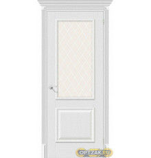Дверь ЭКО Классико-13 Virgin White Crystal 200*60