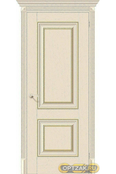 Дверь Классико-32G-27 / Цвет Ivory / Двери Браво