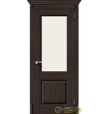 Дверь ЭКО Классико-33 Wenge Veralinga White Crystal 200*60