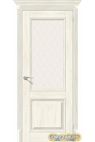 Дверь ЭКО Классико-33 Nordic Oak White Crystal 200*60