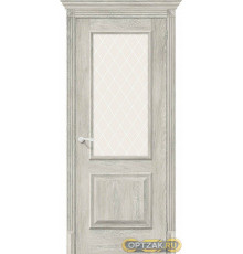 Дверь ЭКО Классико-13 Chalet Provence White Crystal 200*60