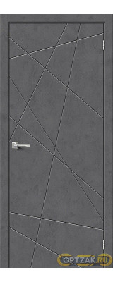 Дверь Граффити-5 / Цвет Slate Art / Двери Браво