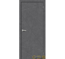 Дверь Граффити-5 / Цвет Slate Art / Двери Браво