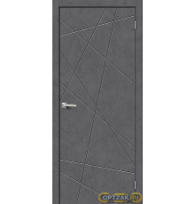 Дверь Граффити-5 / Цвет Slate Art / Двери Браво