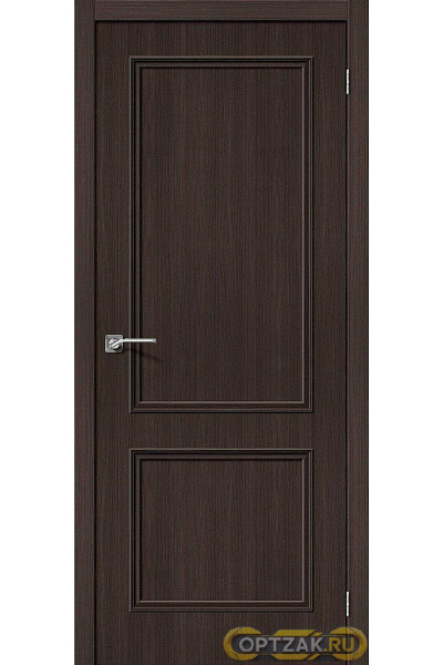 Дверь Симпл-12 / Цвет Wenge Veralinga / Двери Браво