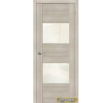 Дверь ЭКО VG2 Cappuccino Veralinga White Pearl 200*60
