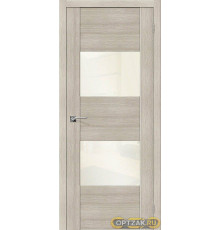 Дверь ЭКО VG2 Cappuccino Veralinga White Pearl 200*60