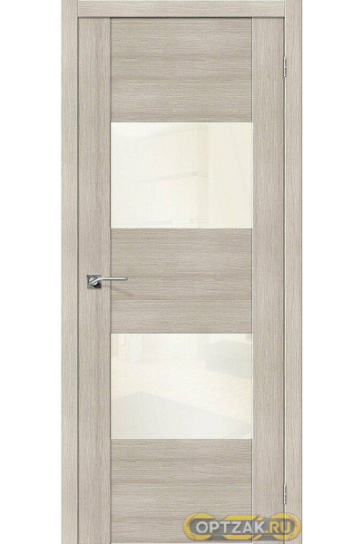 Дверь ЭКО VG2 Cappuccino Veralinga White Pearl 200*60