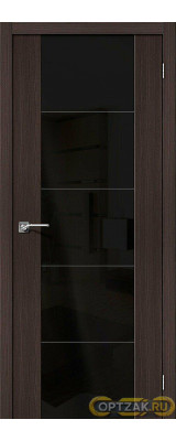 Дверь ЭКО V4 Wenge Veralinga Black Star 200*60