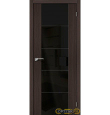 Дверь ЭКО V4 Wenge Veralinga Black Star 200*60