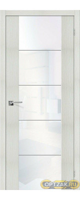 Дверь ЭКО V4 Bianco Veralinga White Waltz 200*60