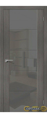 Дверь ЭКО V4 Grey Veralinga Smoke 200*60