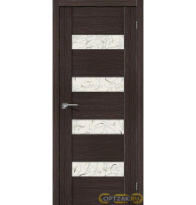 Дверь ЭКО VM4 Wenge Veralinga Silver Art 200*60