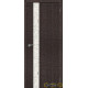 Дверь ЭКО Порта-51 Wenge Crosscut Silver Art 200*60