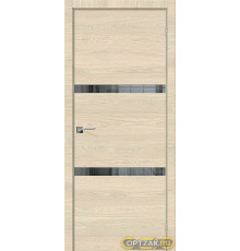 Дверь Порта-55 4AF / Цвет Nord Skyline / Стекло Mirox Grey / Двери Браво