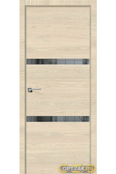 Дверь Порта-55 4AF / Цвет Nord Skyline / Стекло Mirox Grey / Двери Браво