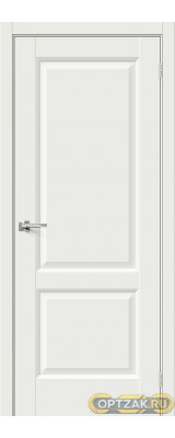 Дверь Неоклассик-32 / Цвет White Matt / Двери Браво