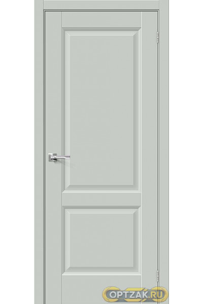 Дверь Неоклассик-32 / Цвет Grey Matt / Двери Браво