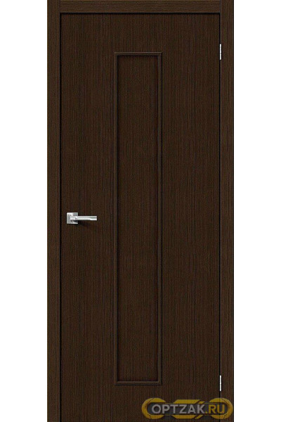 Дверь Тренд-13 / Цвет 3D Wenge / Двери Браво