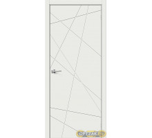Дверь Граффити-5 / Цвет Super White / Двери Браво