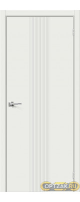 Дверь Граффити-21 / Цвет Super White / Двери Браво