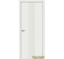 Дверь Граффити-21 / Цвет Super White / Двери Браво