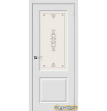 Дверь ПВХ Скинни-13 П-23 (Белый) ПО СТ-Худ. 200*60