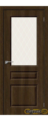 ДП ПВХ Скинни-15 Dark Barnwood White Crystal 200*60