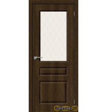 ДП ПВХ Скинни-15 Dark Barnwood White Crystal 200*60