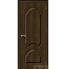 Дверь Скинни-32 / Цвет Dark Barnwood / Двери Браво