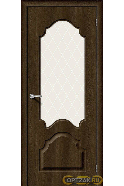 ДП ПВХ Скинни-33 Dark Barnwood White Crystal 200*60