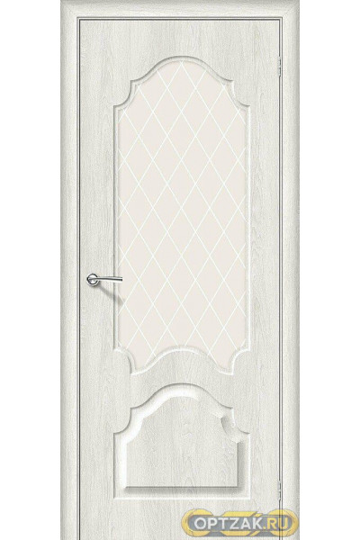ДП ПВХ Скинни-33 Casablanca White Crystal 200*60