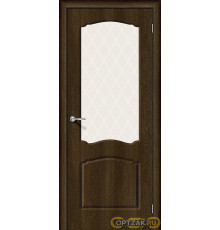 ДП ПВХ Альфа-2 Dark Barnwood White Crystal 200*60