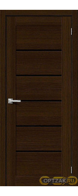 Дверь Ш Вуд Модерн-22 Golden Oak Black Star 200*60
