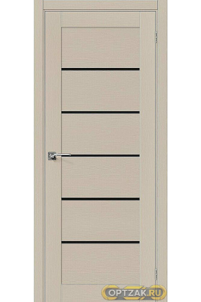 Дверь Ш Вуд Модерн-22 Latte Black Star 200*60