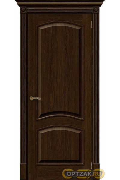 Дверь Вуд Классик-32 / Цвет Golden Oak / Двери Браво