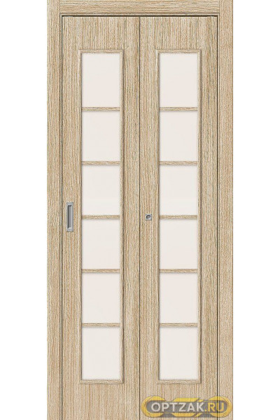 Дверь Л 2С Л-21 (БелДуб) ПО СТ-Сатинато 200*40