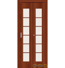 Дверь Л 2С Л-11 (ИталОрех) ПО СТ-Сатинато 200*40