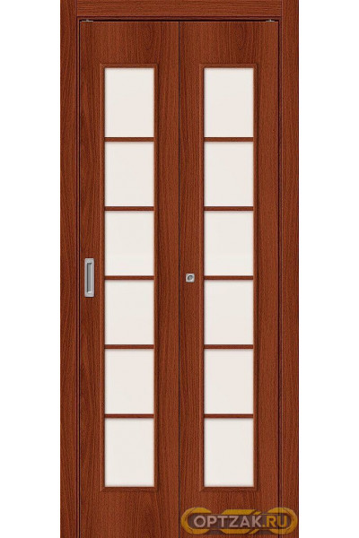Дверь Л 2С Л-11 (ИталОрех) ПО СТ-Сатинато 200*40