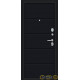 Входная дверь Граффити-1 Букле черное/Total Black / Двери Браво