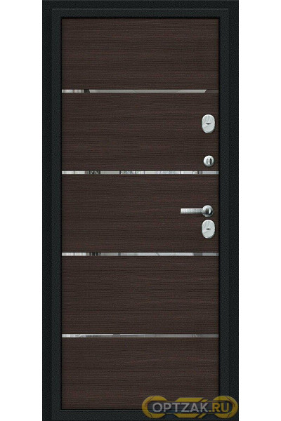 ДC Bravo Thermo-2 Лайн (104/Б0) Wenge Veralinga IMP-6/Букле черное 205*86 Левая