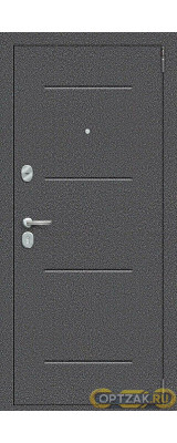Входная дверь Porta S 104.П22 Антик Серебро/Wenge Veralinga / Двери Браво