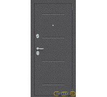 Входная дверь Porta S 104.П22 Антик Серебро/Wenge Veralinga / Двери Браво