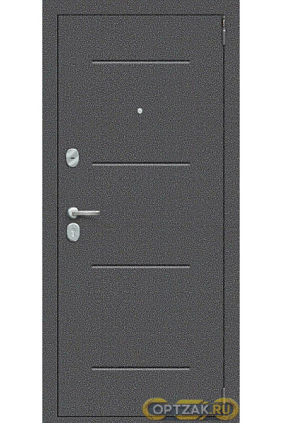Входная дверь Porta S 104.П22 Антик Серебро/Wenge Veralinga / Двери Браво